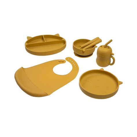 Set de Alimentación de Silicona Carestino Gatito-0