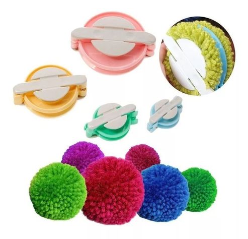 Set Pomponeras De 4 Tamaños-1