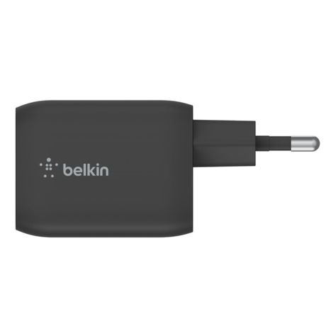 Cargador 65W Max 2x USB-C Belkin Negro-3