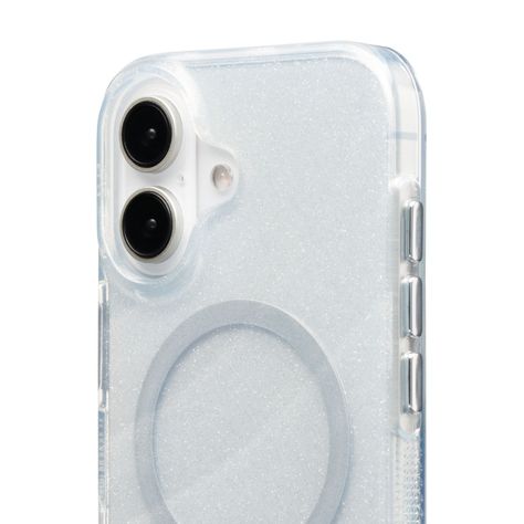 Funda Milan Snap Magsafe iPhone 16 Zagg blanco glitter-2
