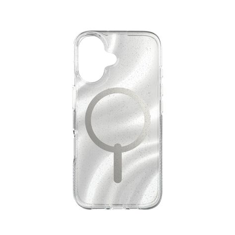 Funda Milan Snap Magsafe iPhone 16 Zagg blanco glitter-6