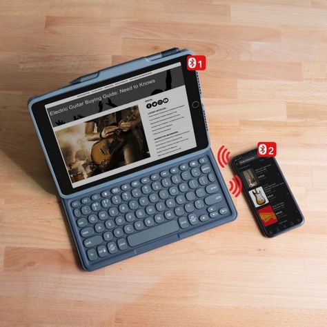 Funda Con Teclado Pro Keys Para iPad 10.2 Zagg-6