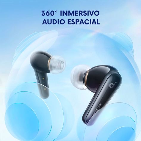 Audifonos TWS Noise Cancelling Liberty 4 Soundcore Negro-4