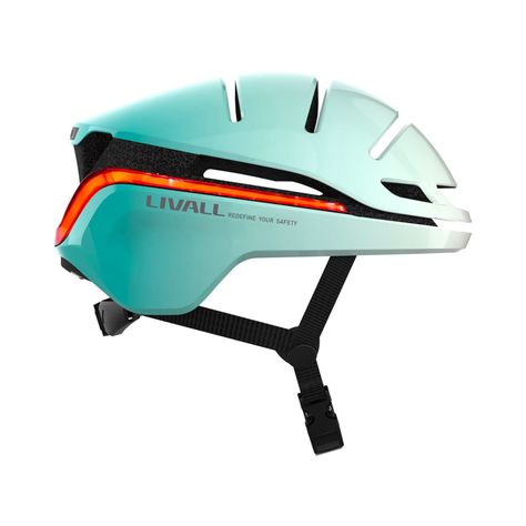 Casco inteligente LED EVO21 Talla M Menta-2