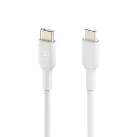 Cable de carga USB-C de 1.0 Mt BoostCharge Belkin Blanco-1