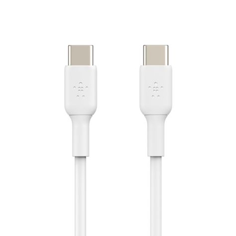 Cable de carga USB-C de 1.0 Mt BoostCharge Belkin Blanco-2