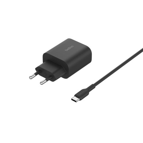 Base de carga 3 en 1 plegable BoostCharge Qi2 15 W Negra-1
