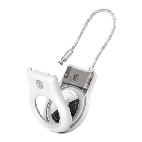 Secure Holder con cable fino metálico para AirTag-4