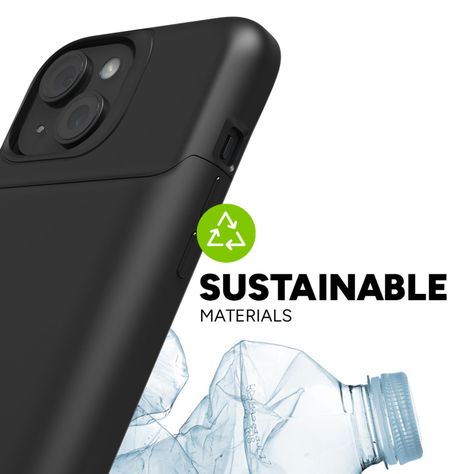 Funda Bateria Juice Pack para iPhone 15 Mophie Negro-5