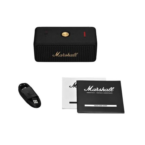 Parlante Portatil Bt Emberton Ii Marshall Black And Brass-9