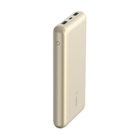 Batería 20.000 mAh 2xUSB-A 1xUSB-C 15W Oro-0