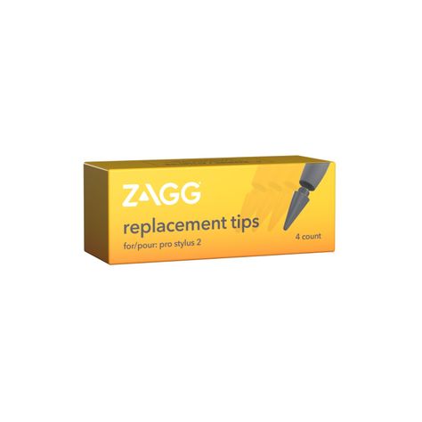 Pack 4 puntas de reemplazo para Pro Stylus 2 Zagg Gris-3