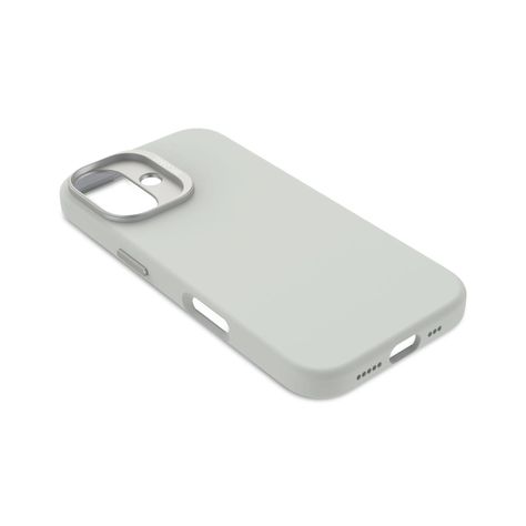 Funda silicona antimicrobial Magsafe iPhone 16 Decoded Gris-7
