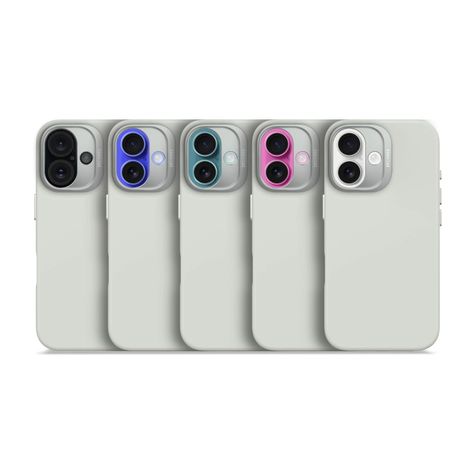 Funda silicona antimicrobial Magsafe iPhone 16 Decoded Gris-9