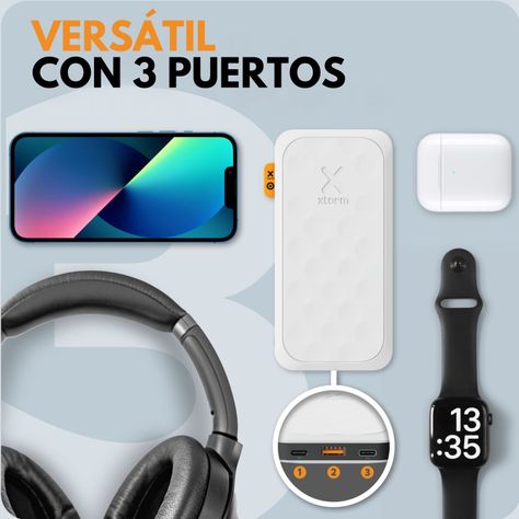 Batería 10.000 mAh 20W Fuel Series Xtorm Negro medianoche-6