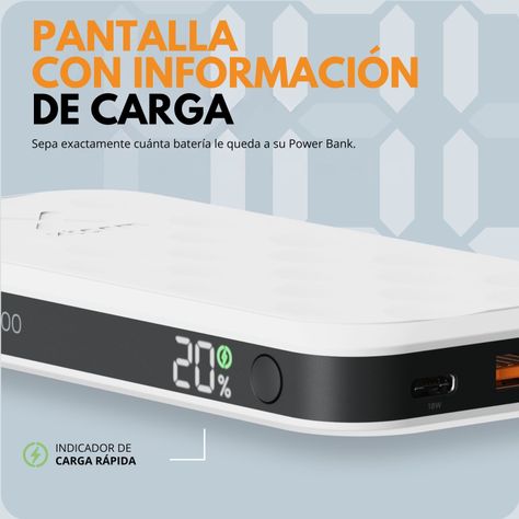 Batería 10.000 mAh 20W Fuel Series Xtorm Negro medianoche-7