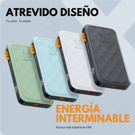Batería 10.000 mAh 20W Fuel Series Xtorm Negro medianoche-8