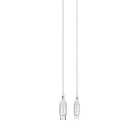 Cable USB-C a Lightning 1m 60W Mophie Blanco-3