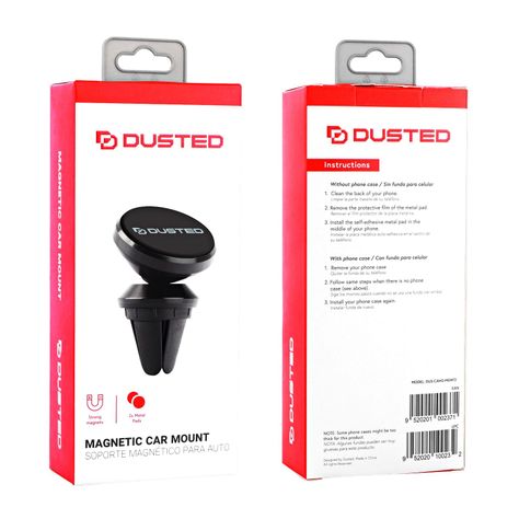 Soporte Magnético Premium Smartphone Para Auto Dusted Negro-7