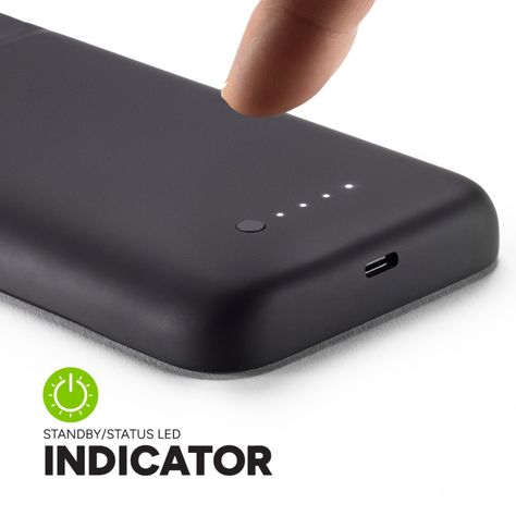 Funda Bateria Juice Pack para iPhone 15 Pro Mophie Negro-8