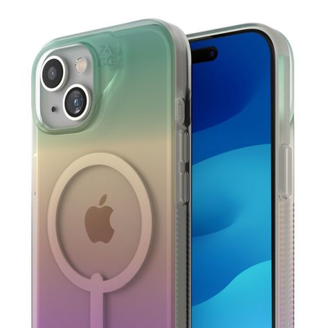 Carcasa ZAGG Milan Snap para iPhone 15 MagSafe Iridiscente-9