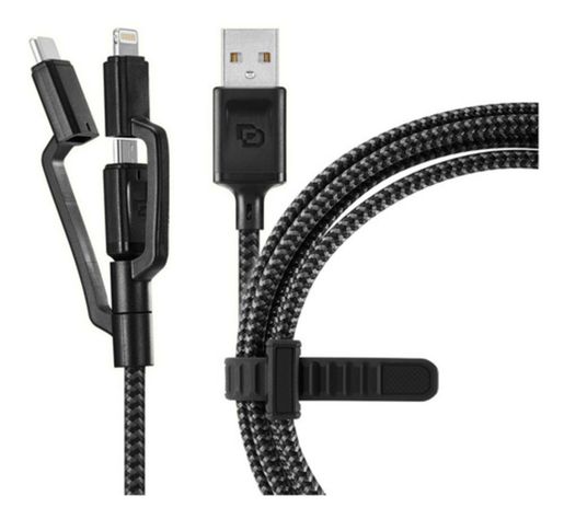 Cable De Carga 3 En 1 A Usb-a Dusted-0