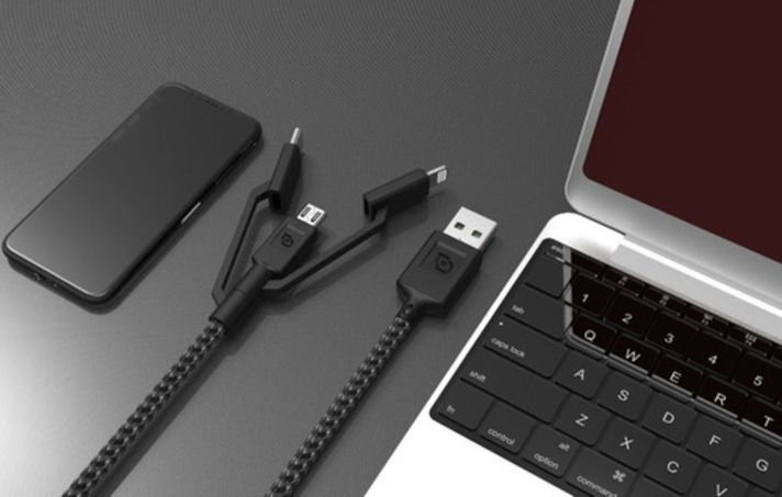 Cable De Carga 3 En 1 A Usb-a Dusted-3