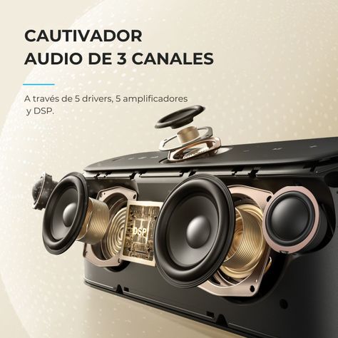 Parlante Bluetooth Motion X600 Soundcore Negro-8