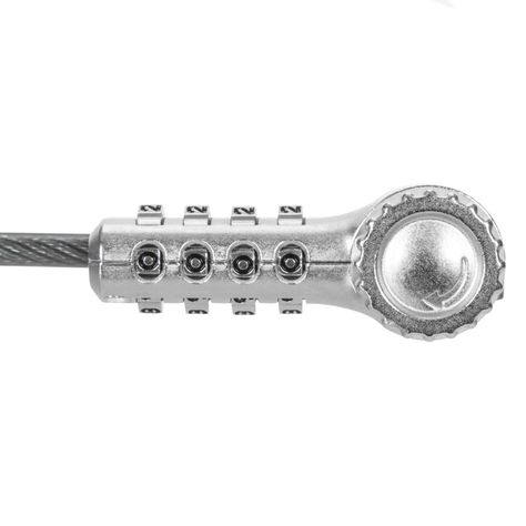 Cable de seguridad universal con combinacion Head Lock-3