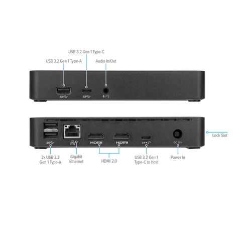 Docking Station Usb-c Dual Video 4k Hdmi Con 65w Pd Targus-6