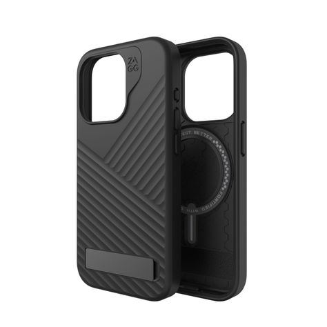 Carcasa ZAGG Denali Snap con Kickstand iPhone 15 Pro Negro-6