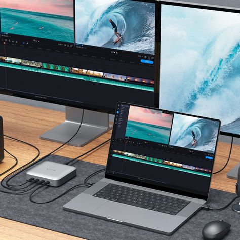 Hub USB-C de energía HyperDrive Thunderbolt 4-6