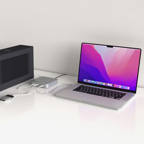 Hub USB-C de energía HyperDrive Thunderbolt 4-7