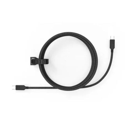 Cable USB-C a USB-C, USB 3.2, 1.5 Mt Rugged Dusted Negro-4