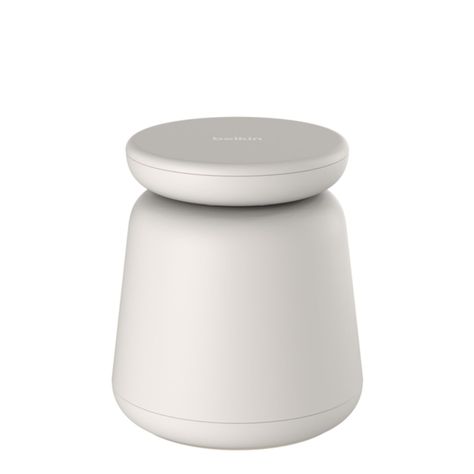 Base de carga 2 en 1 inalambrica Qi2 Belkin blanca-5