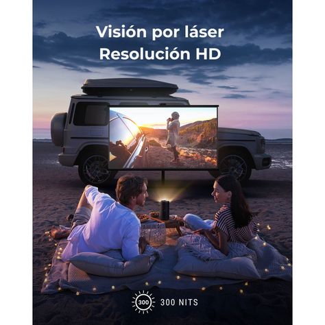 Proyector Laser Capsule 3 Nebula Negro-2
