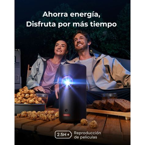 Proyector Laser Capsule 3 Nebula Negro-4