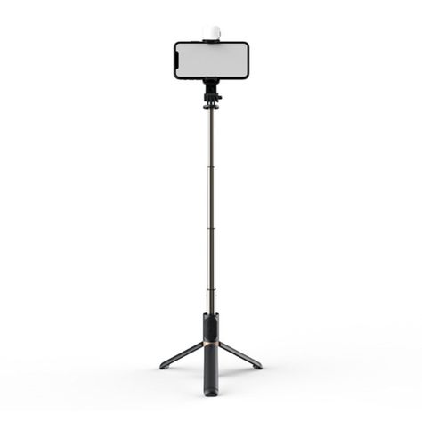 Selfie Stick Con Luz Led Ajustable Y Control Remoto Dusted-2