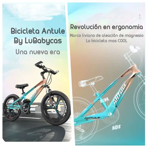 Bicicleta Infantil 5-9 Años Aro 18 Lubabycas Rosada-1