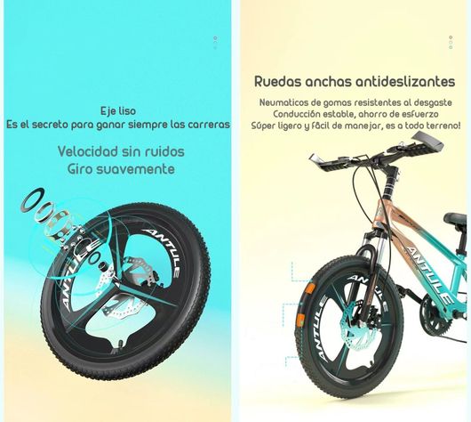 Bicicleta Infantil 5-9 Años Aro 18 Lubabycas Rosada-4