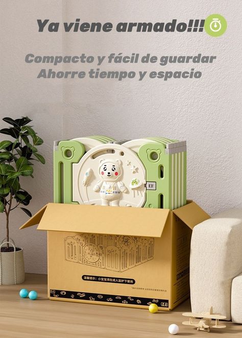 Corral Armado Multiposiciones Accesorios 191*199cm Lubabycas-4