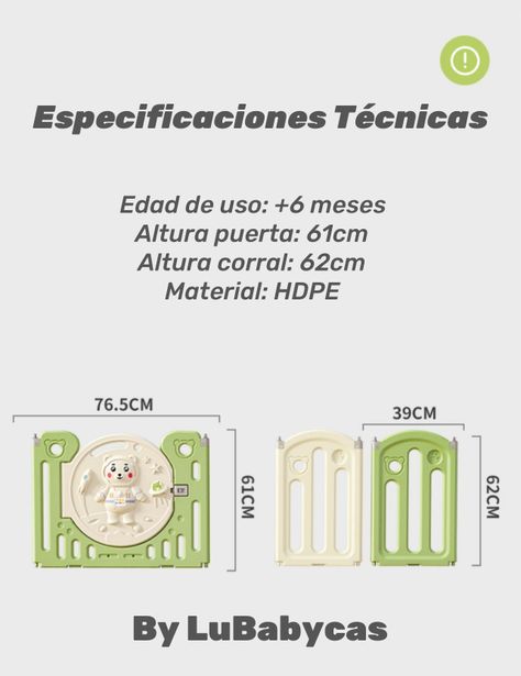Corral Armado Multiposiciones Accesorios 191*199cm Lubabycas-7