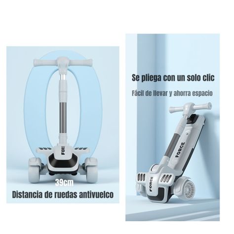 Triciclo Scooter 2 En 1 LuBabycas Rosado LuBabycas-4