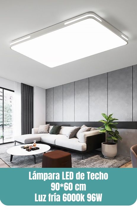 Lámpara de Techo Led 90x60CM 96W By LuBabycas-1