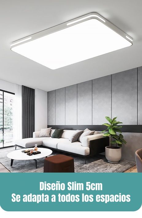 Lámpara de Techo Led 90x60CM 96W By LuBabycas-2
