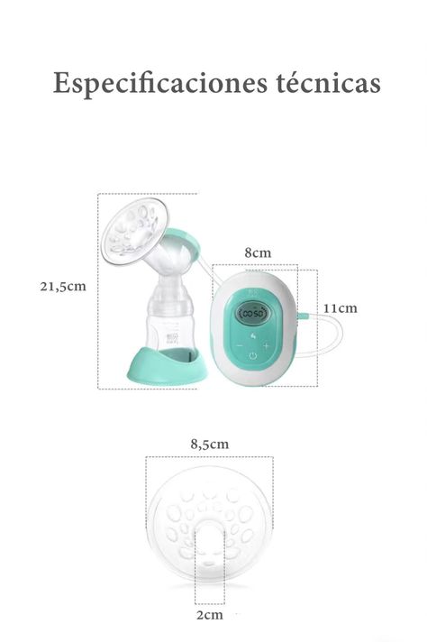Extractor De Leche Eléctrico 9 Niveles Inalambrico Lubabycas-7