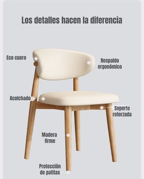 Pack 2 Sillas de Comedor Madera Café Family By LuBabycas-2