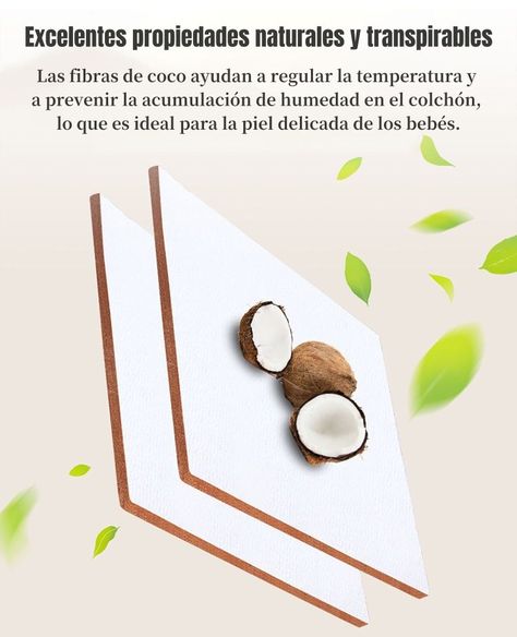 Colchón de Coco Cuna 104X61X4CM LuBabycas-4