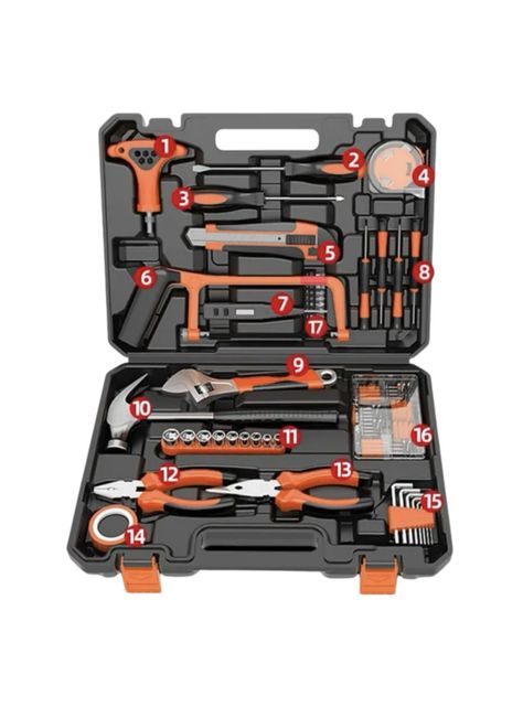 Set Herramientas 105 Piezas 17 Tipos Con Caja By LuBabycas-0