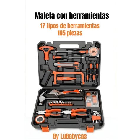 Set Herramientas 105 Piezas 17 Tipos Con Caja By LuBabycas-2
